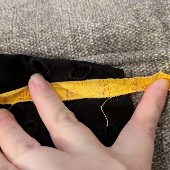 New with tags! Torrid Black Eyelet Puff-Sleeve Top - Picture 14 of 14